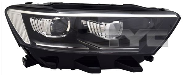 TYC 20-19305-06-2: Far dreapta, LED, cu motor electric, fara unitate de control