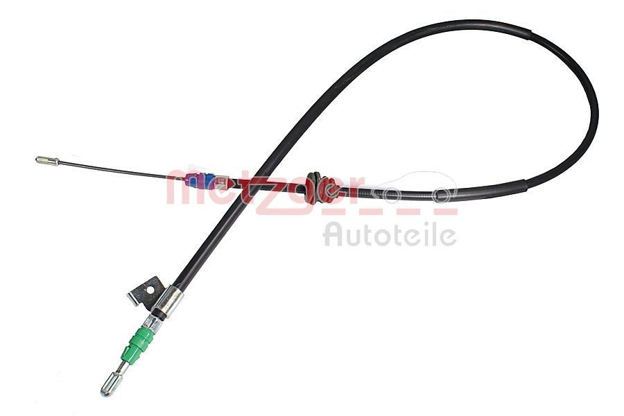METZGER 17.9015: Cablu, frana de parcare ORIGINAL ERSATZTEIL GREENPARTS spate stanga, 1502mm