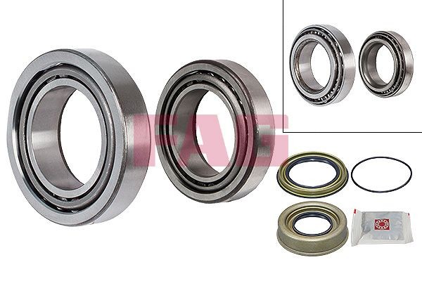 FAG 713 6137 50: Set rulment roata Fotografia corespunde volumului livrării