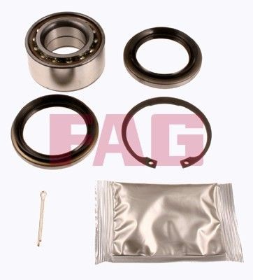 FAG 713 6185 10: Set rulment roata