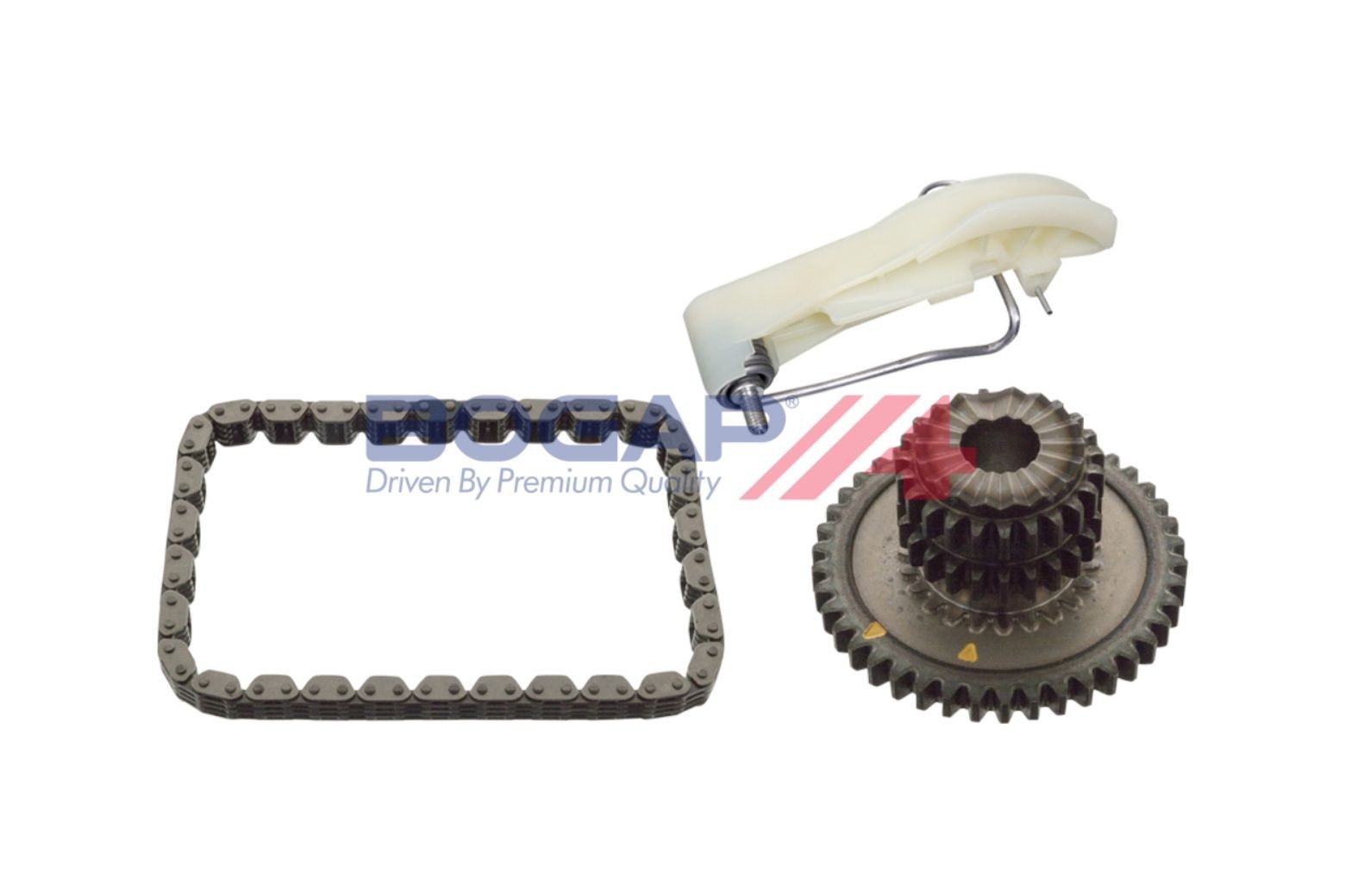 BOGAP A1328223: Kit lanț de distribuție BOGAP Premium cu intinzator lant, cu roata dintata arbore cotit