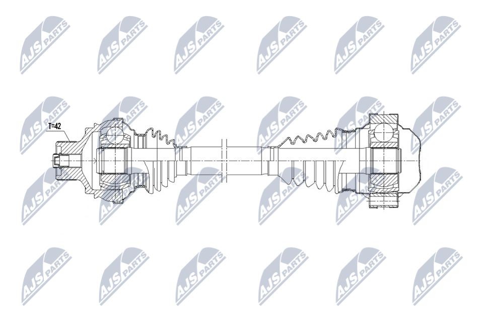 NTY NPW-AU-089: Veovõll Tagasild vasakul, 622mm