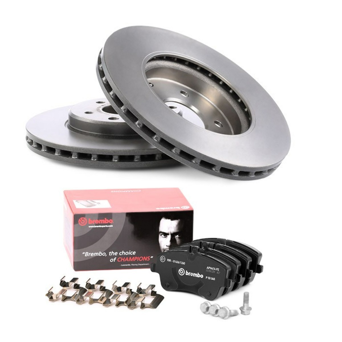 BREMBO BRB3405N0054: Pidurikomplekt, ketaspidur Ø: 288mm, sisemine õhutus COATED DISC LINE
