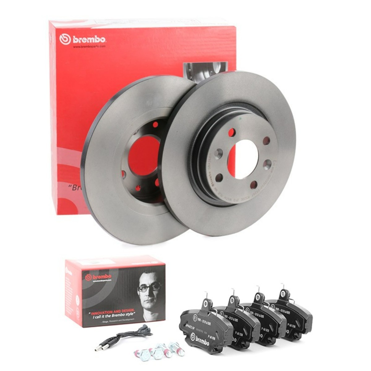 BREMBO BRB3405N0088: Pidurikomplekt, ketaspidur Ø: 260mm, täis COATED DISC LINE