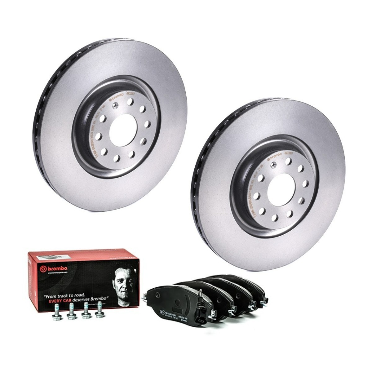 BREMBO BRB3405N0105: Pidurikomplekt, ketaspidur Ø: 340mm, sisemine õhutus