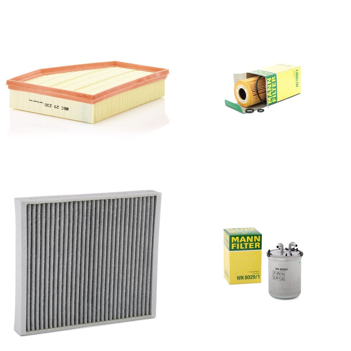 MANN-FILTER MNF4055N0003: Filter-komplekt
