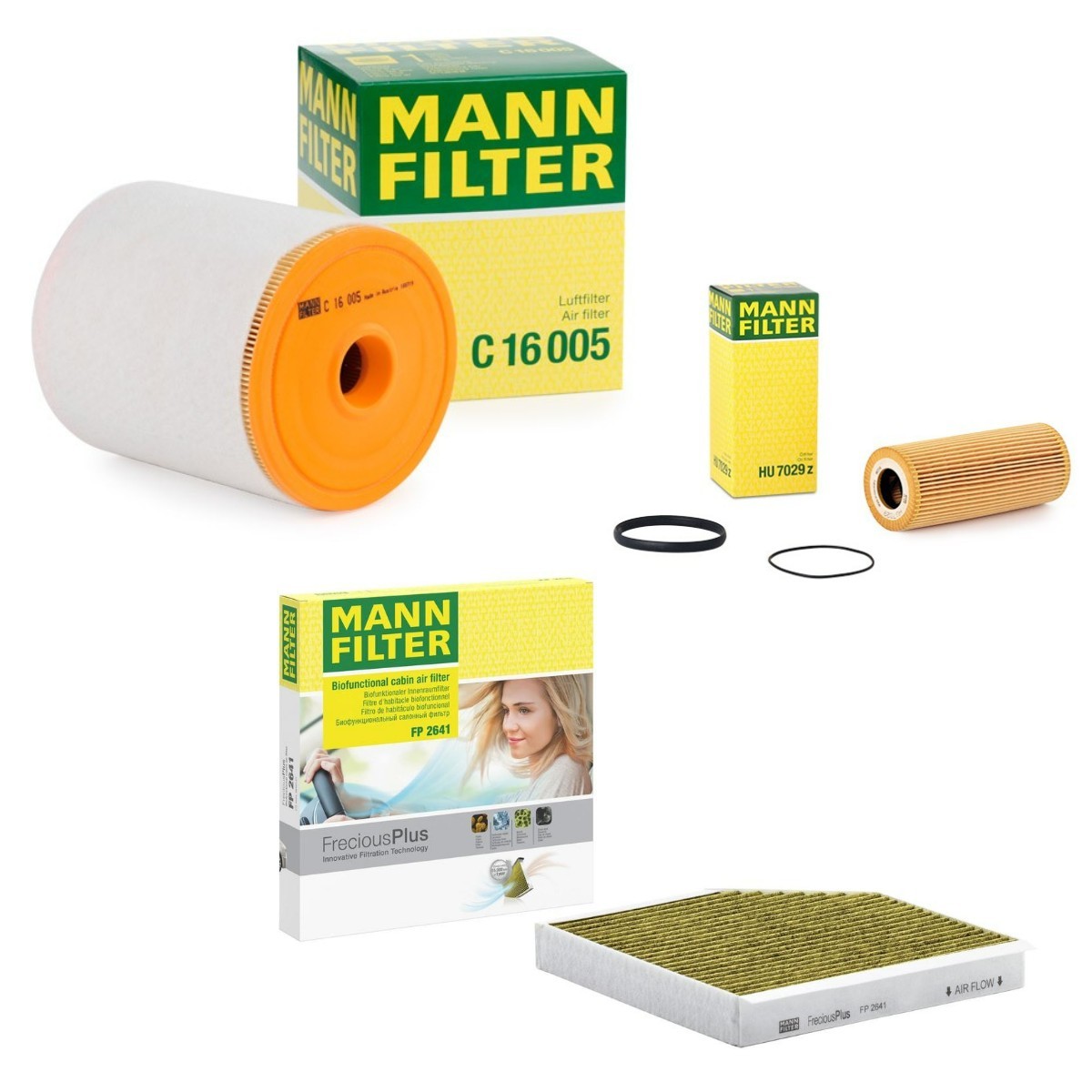 MANN-FILTER MNF4055N0045: Filter-komplekt