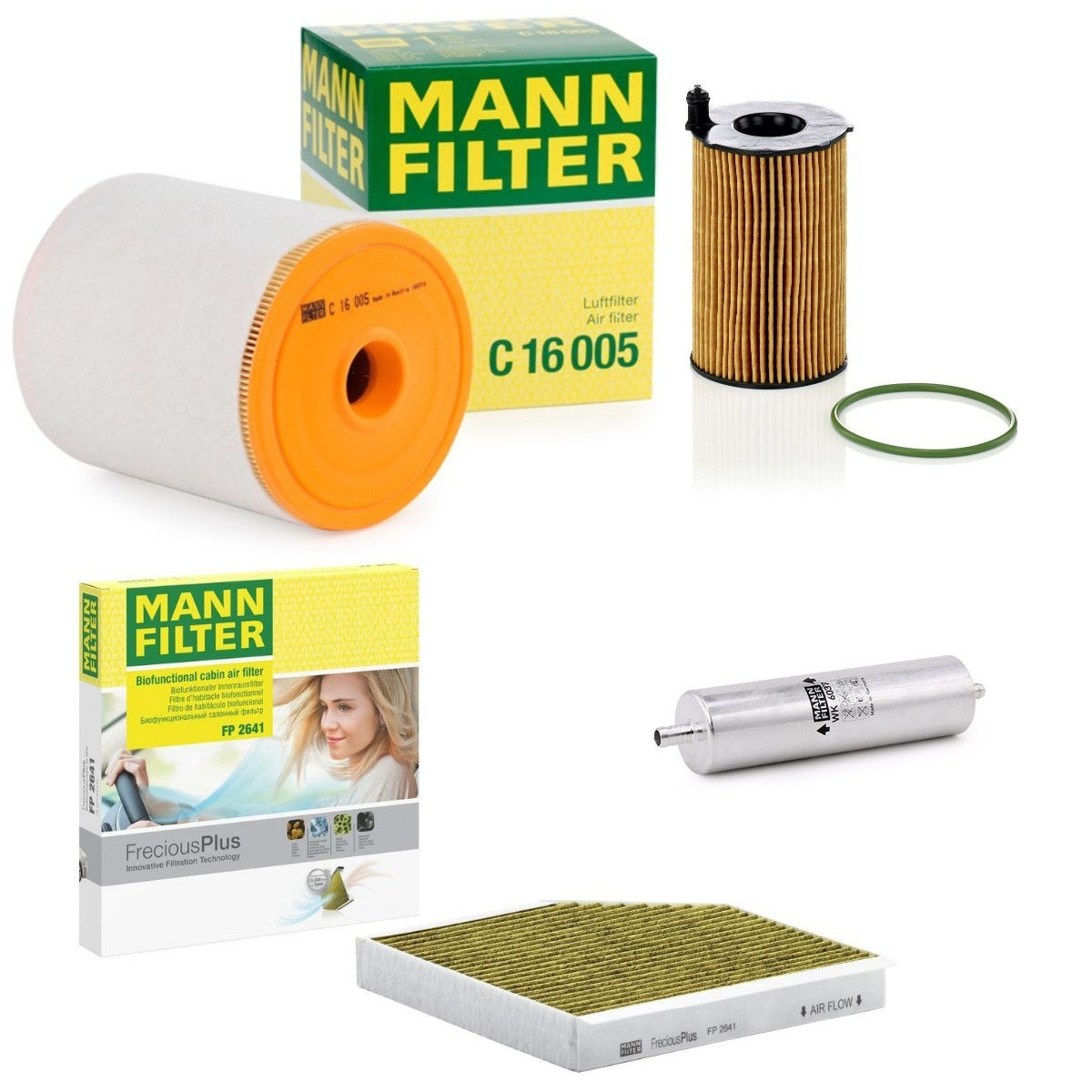 MANN-FILTER MNF4055N0047: Filter-komplekt