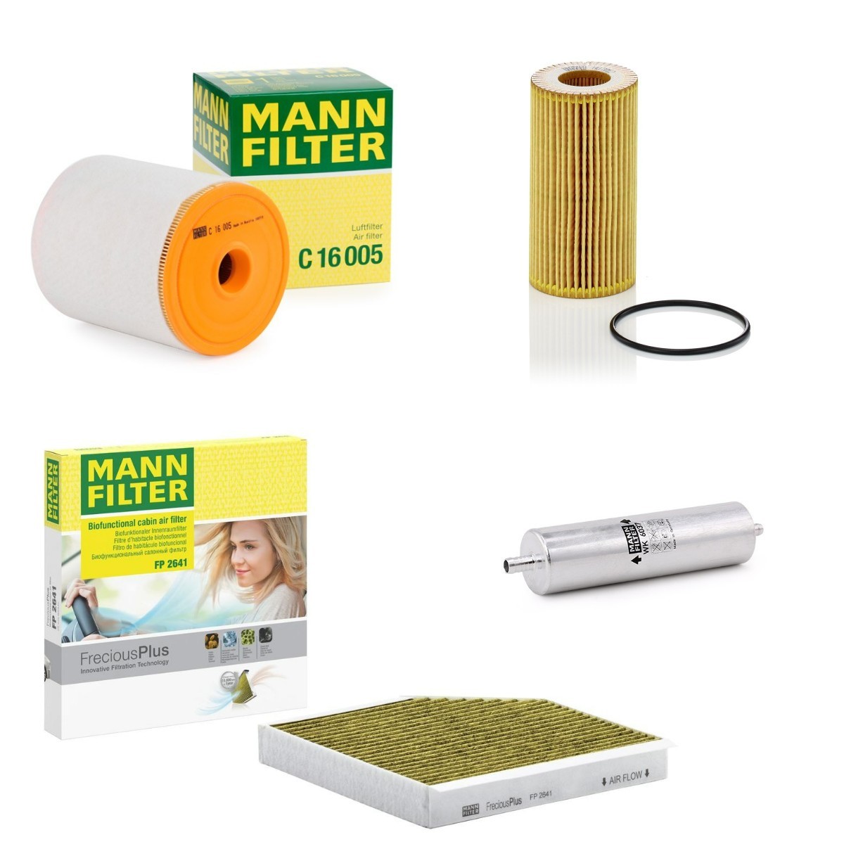 MANN-FILTER MNF4055N0049: Filter-komplekt