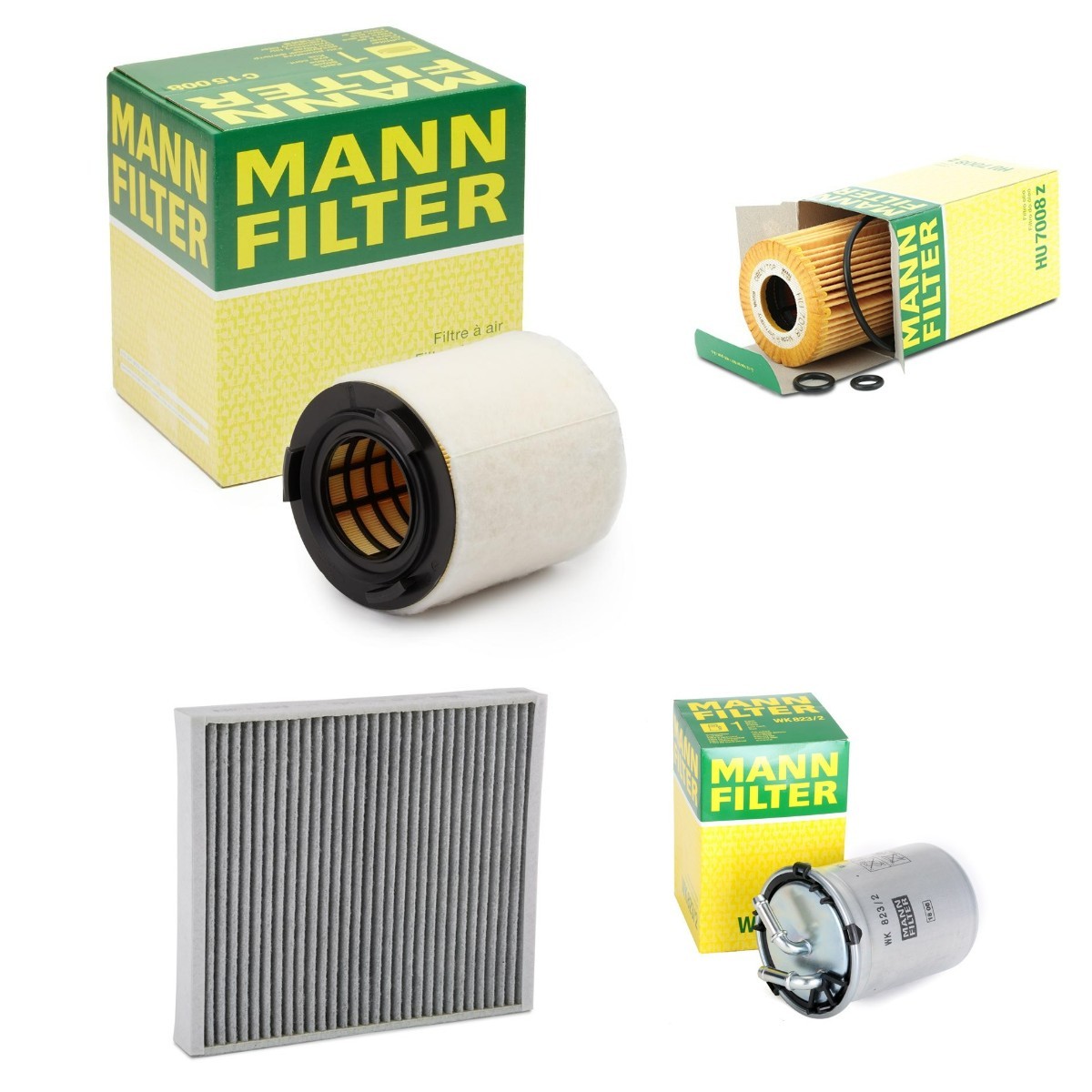 MANN-FILTER MNF4055N0087: Suodatinsarja