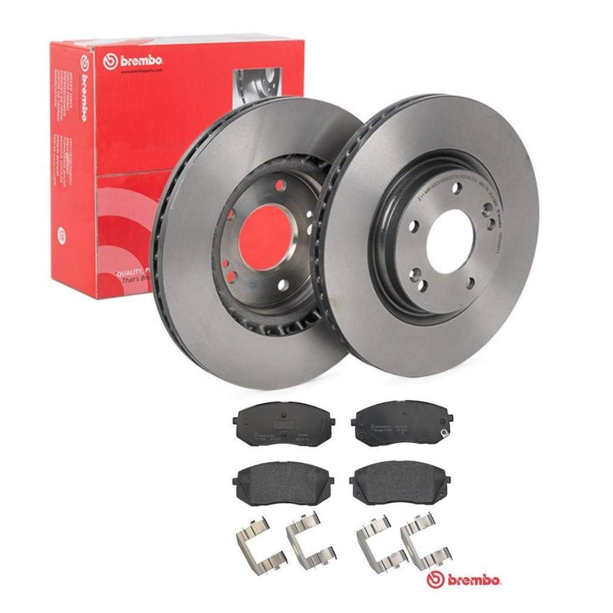 BREMBO BRB3405N0263: Pidurikomplekt, ketaspidur Ø: 305mm, sisemine õhutus