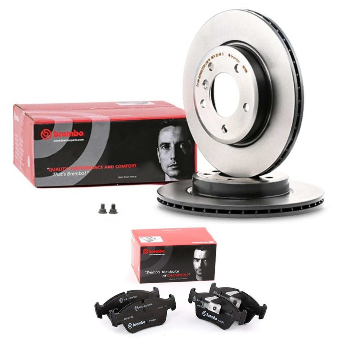 BREMBO BRB3405N0277: Pidurikomplekt, ketaspidur Ø: 300mm, sisemine õhutus COATED DISC LINE