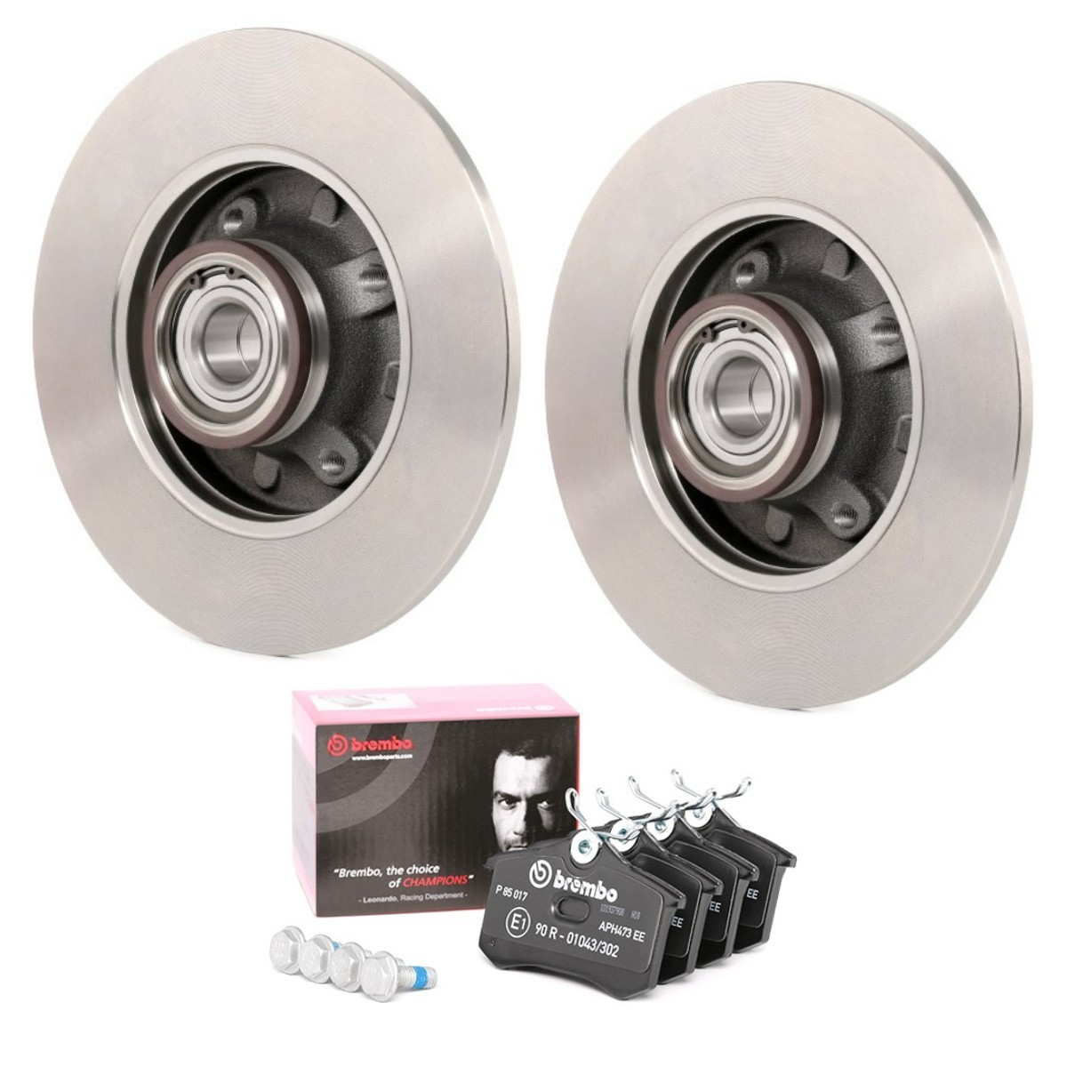 BREMBO BRB3405N0285: Pidurikomplekt, ketaspidur Ø: 249mm, täis BEARING DISC LINE