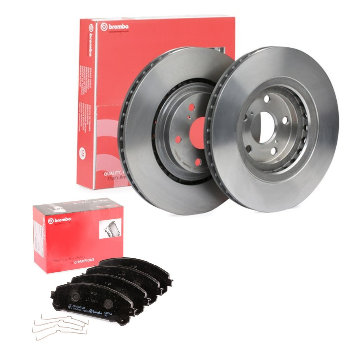 BREMBO BRB3405N0309: Pidurikomplekt, ketaspidur Ø: 328mm, sisemine õhutus COATED DISC LINE