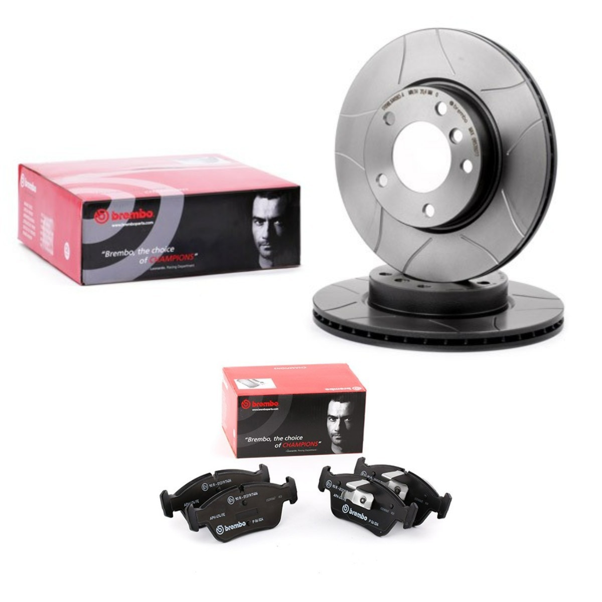 BREMBO BRB3405N0334: Pidurikomplekt, ketaspidur Ø: 286mm, sisemine õhutus, piludega MAX LINE