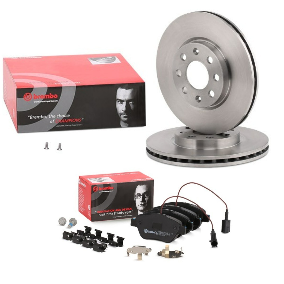 BREMBO BRB3405N0391: Pidurikomplekt, ketaspidur Ø: 257mm, sisemine õhutus