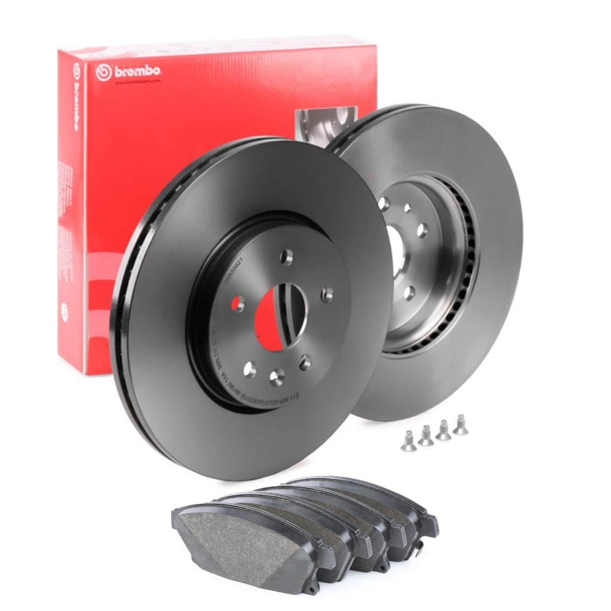 BREMBO BRB3405N0464: Set frana, frana disc Ř: 300mm, ventilat interior COATED DISC LINE