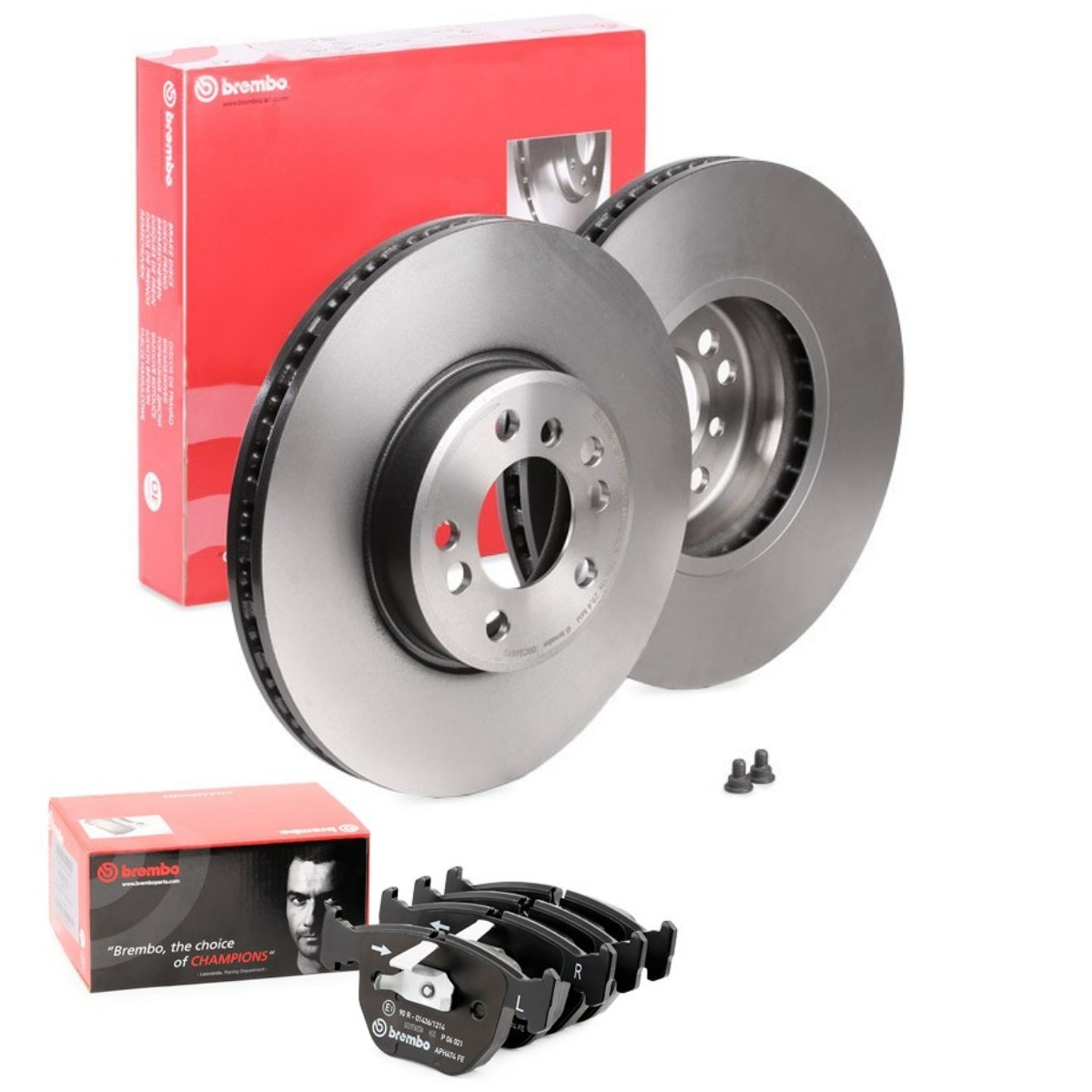 BREMBO BRB3405N0466: Pidurikomplekt, ketaspidur Ø: 332mm, sisemine õhutus