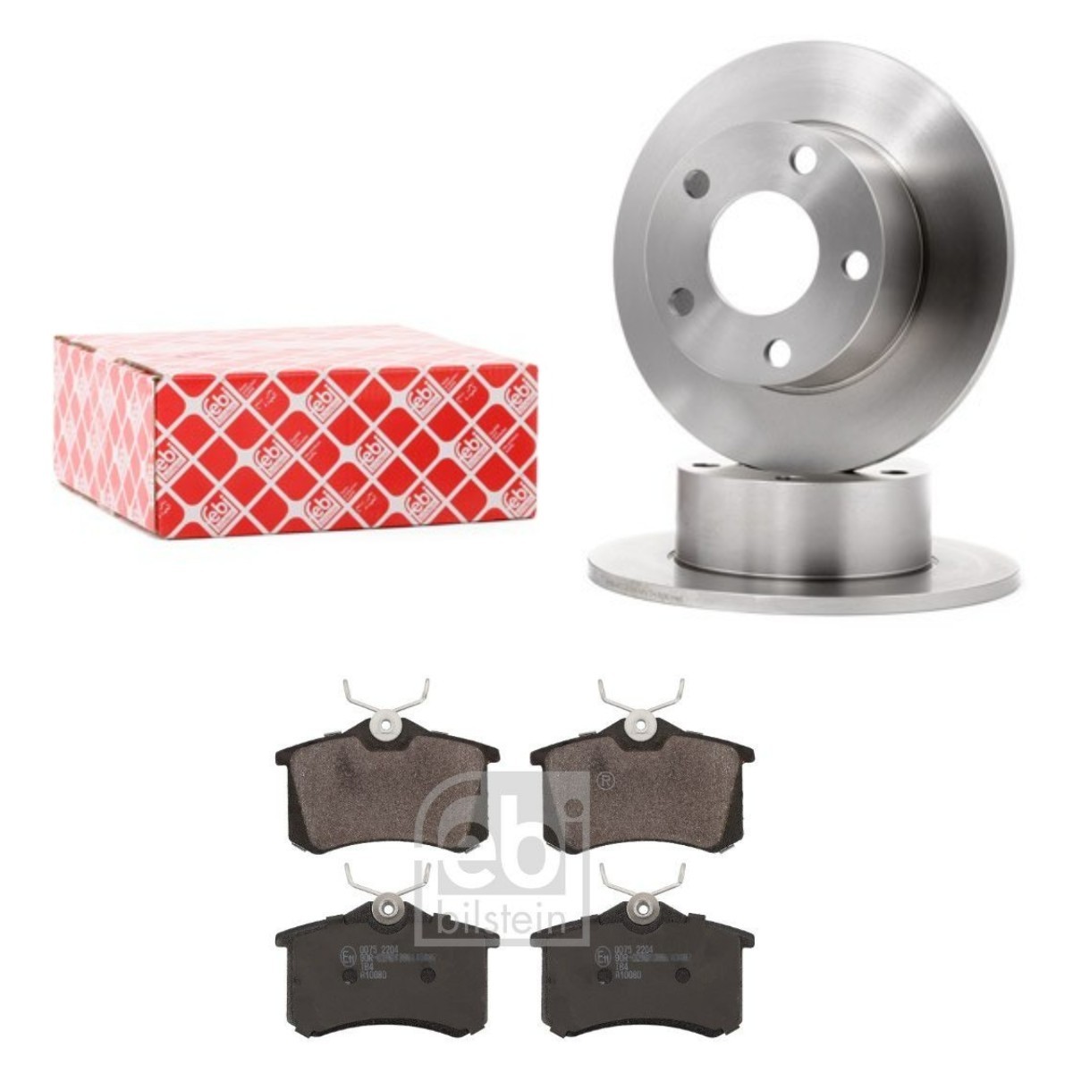 FEBI BILSTEIN FBL3405N0097: Pidurikomplekt, ketaspidur Tagasild, Ø: 244mm, täis
