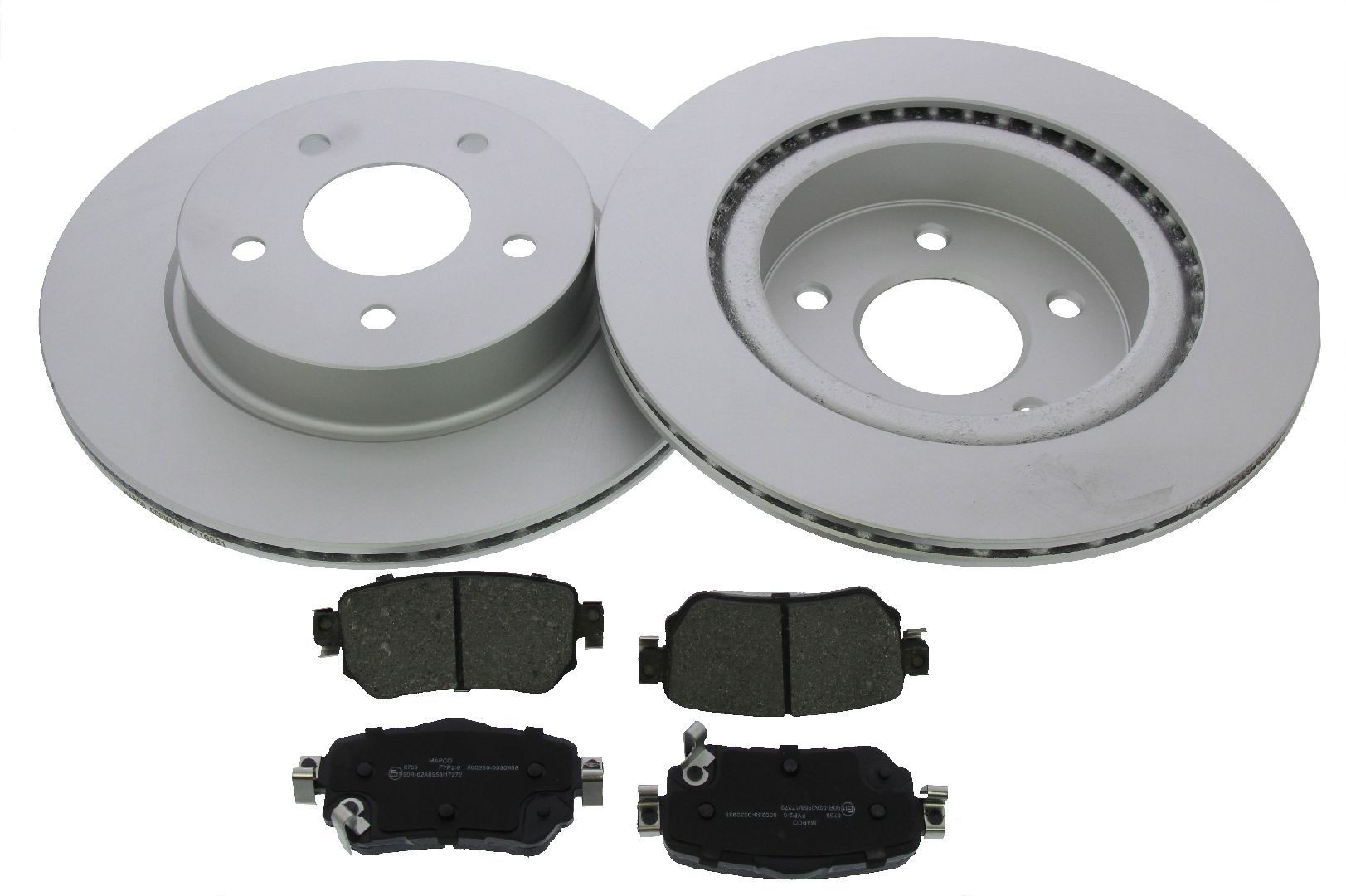 MAPCO 47056C: Set frana, frana disc puntea spate, Ř: 292mm, ventilat interior