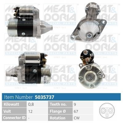 MEAT & DORIA 5035737: Starter 0,8kW