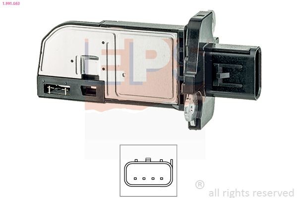 EPS 1.991.563: Õhumassimõõtja Made in Italy - OE Equivalent