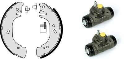BREMBO H 24 038: Set saboti frana STANDARD KIT