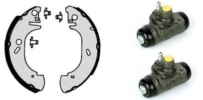 BREMBO H 24 047: Piduriklotside komplekt STANDARD KIT