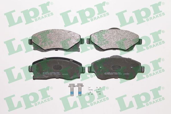 LPR 05P1004: Piduriklotsid koos kruvidega