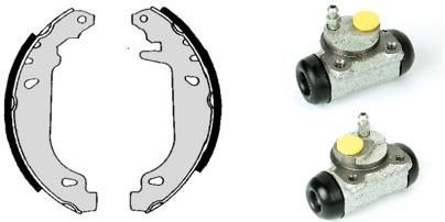 BREMBO H 68 038: Set saboti frana STANDARD KIT