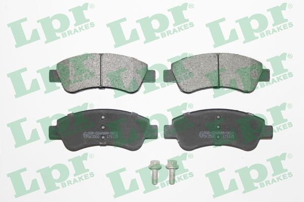 LPR 05P1188: Piduriklotsid koos kruvidega