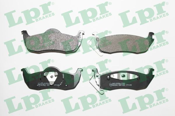 LPR 05P1405: Plaquettes de frein