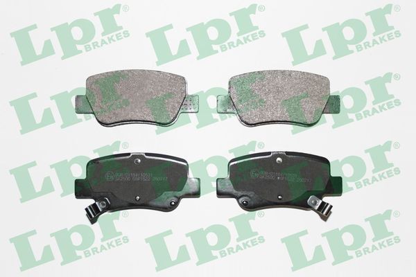LPR 05P1462: Piduriklotsid koos kruvidega