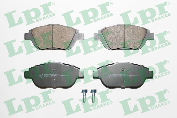 LPR 05P1590: Piduriklotsid koos kruvidega
