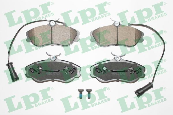 LPR 05P326: Plaquettes de frein avec vis/boulons