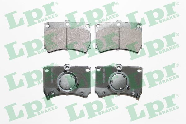 LPR 05P522: Plaquettes de frein