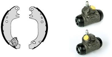 BREMBO H 61 041: Juego de zapatas de frenos STANDARD KIT