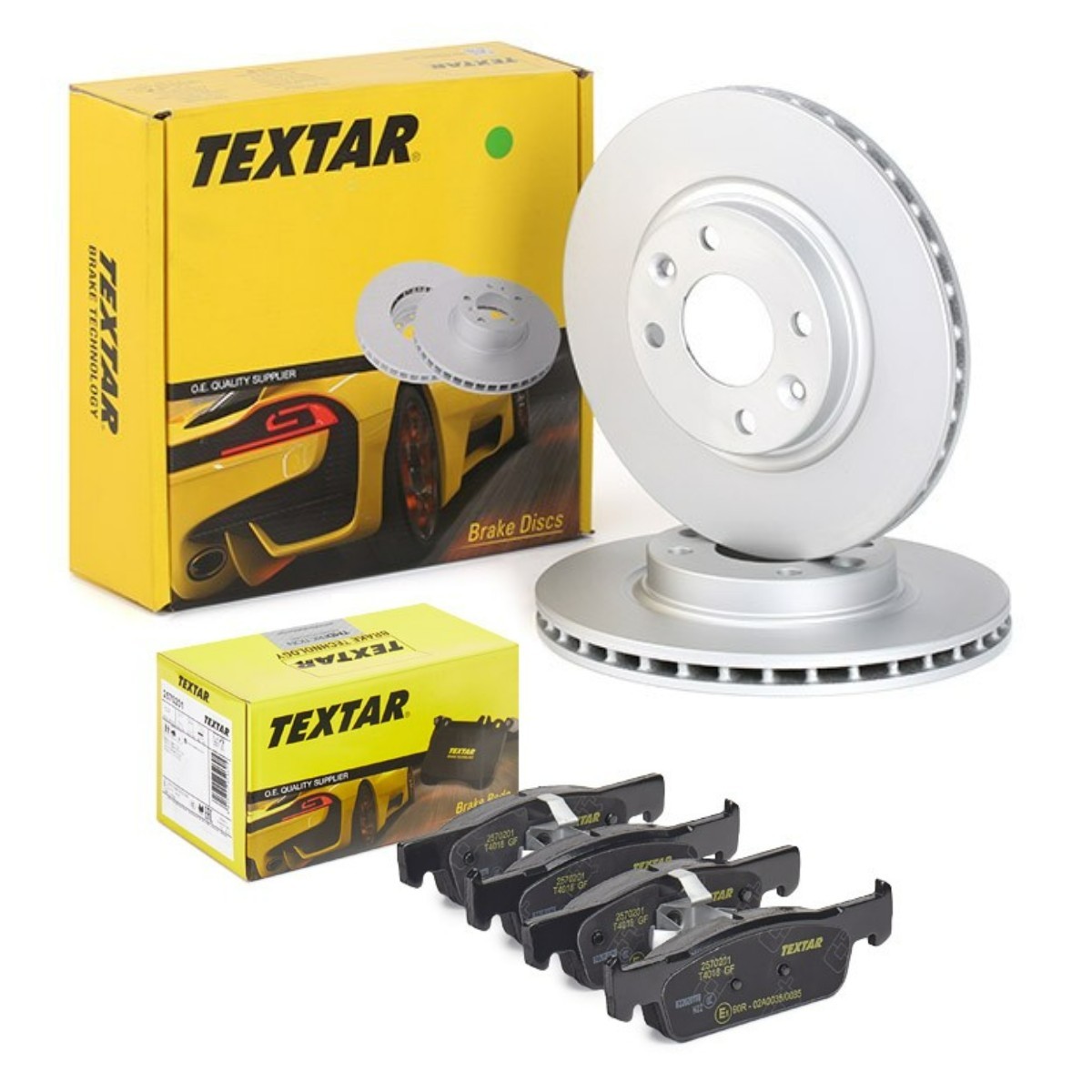 TEXTAR TXR3405N0005: Pidurikomplekt, ketaspidur Ø: 258mm, sisemine õhutus PRO