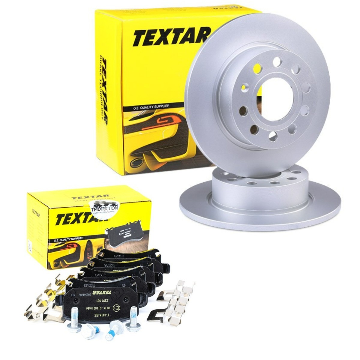 TEXTAR TXR3405N0033: Pidurikomplekt, ketaspidur Ø: 253mm, täis PRO