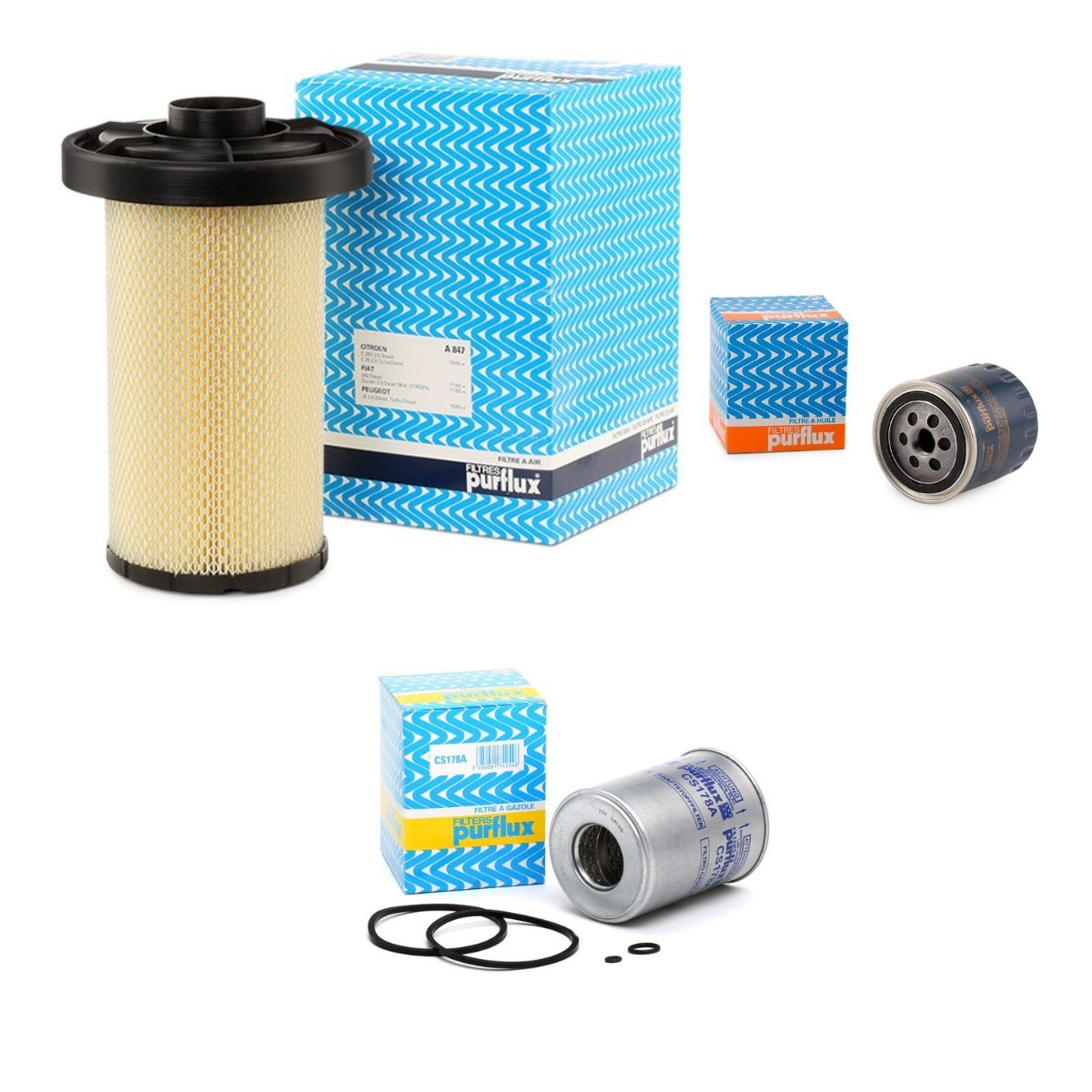 PURFLUX PFX4055N0024: Filter-komplekt
