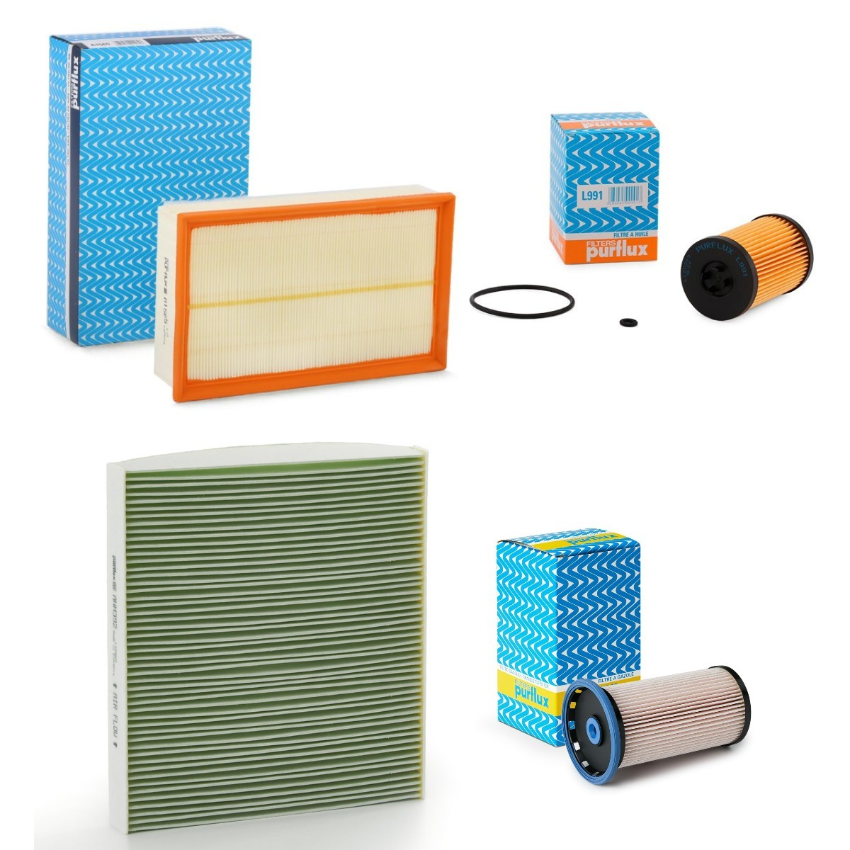 PURFLUX PFX4055N0056: Filter-komplekt