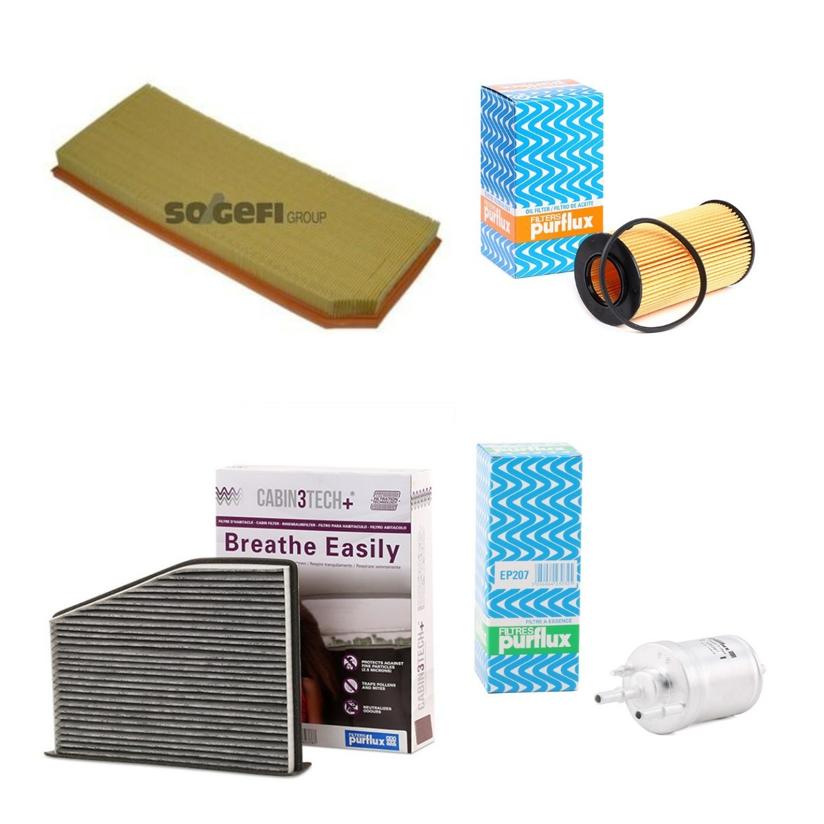 PURFLUX PFX4055N0094: Filter-komplekt