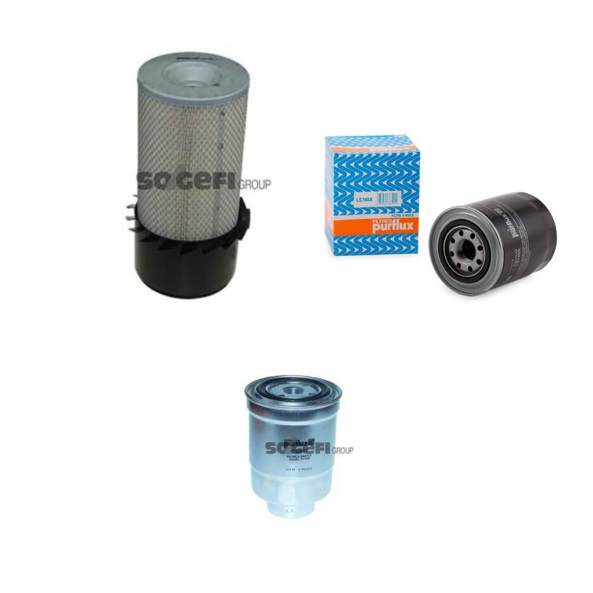PURFLUX PFX4055N0095: Filter-komplekt