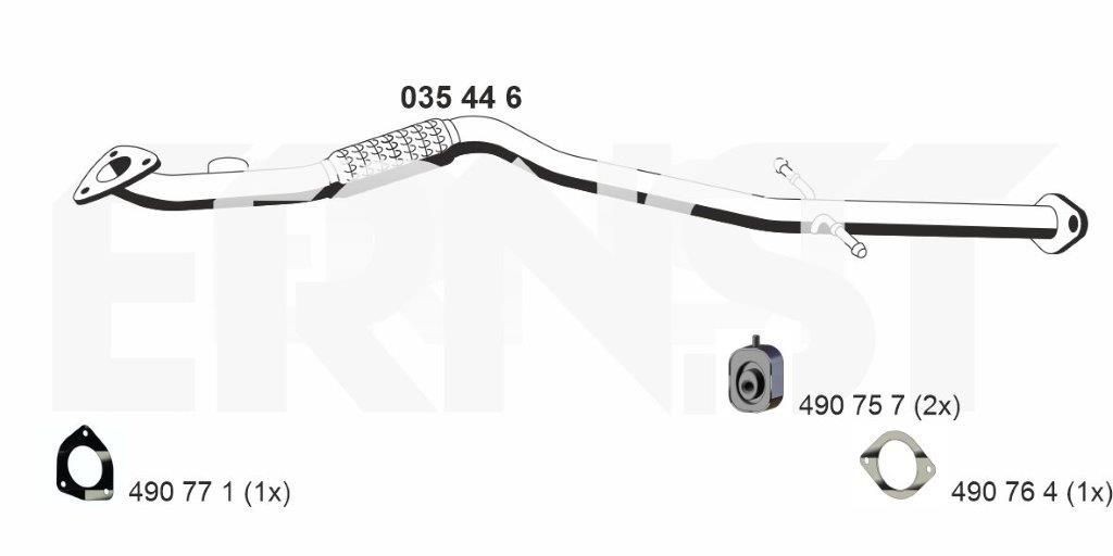 ERNST 035446: Racord evacuare