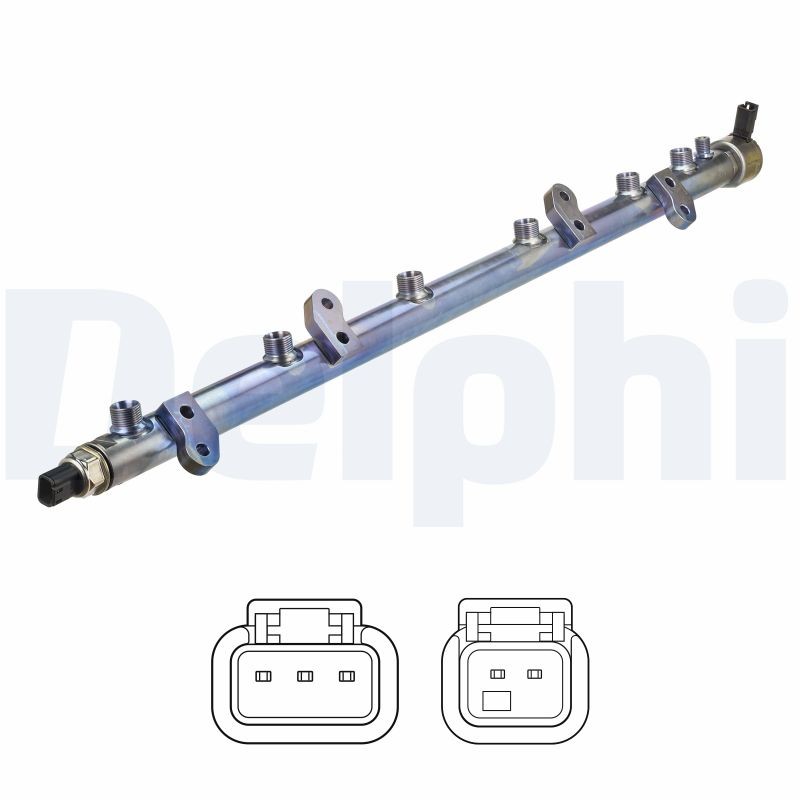 DELPHI BEBR2B00000-12B1: Tube de distributeur, carburant