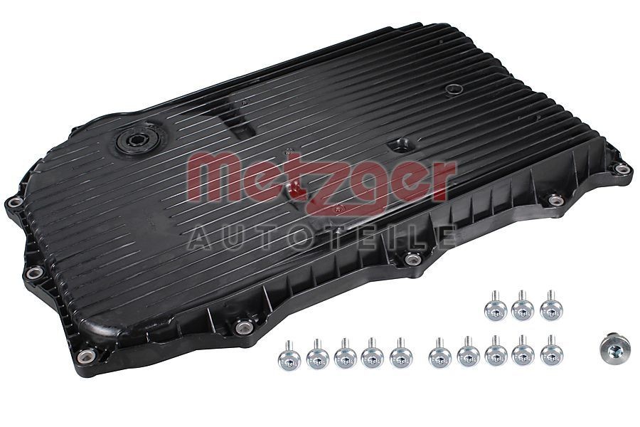 METZGER 8020139: Baie ulei, cutie viteze automata COMPETENCE KIT GREENPARTS cu etansare, cu filtru hidraulic integrat, cu suruburi