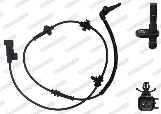 WAGNER ABS00226: Senzor, turatie roata