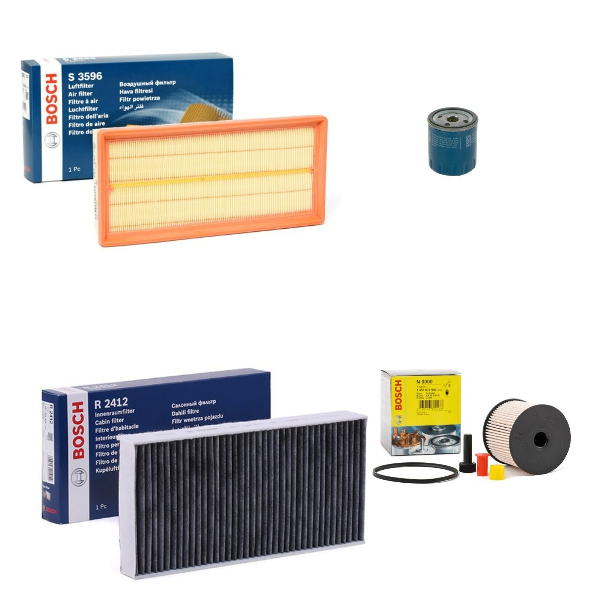 BOSCH BSH4055N0080: Kit filtri