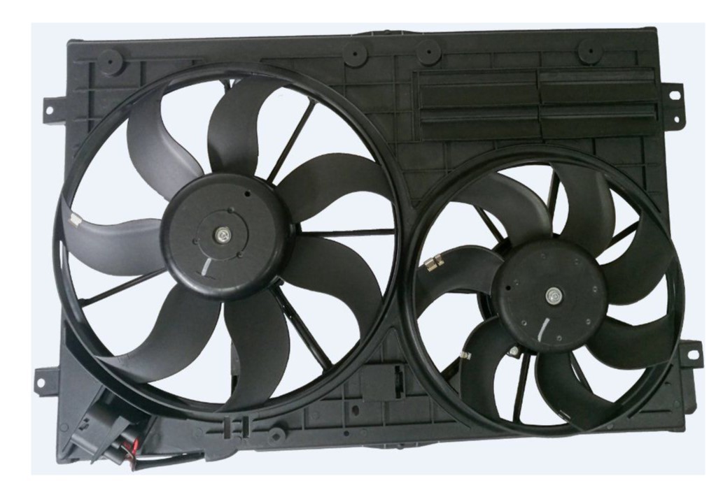 LTD LTD-1K0959455BC: Radiaatori ventilaator 360mm, koos juhtseadmega, koos jahutusventilaatoriraamiga(Zarge)