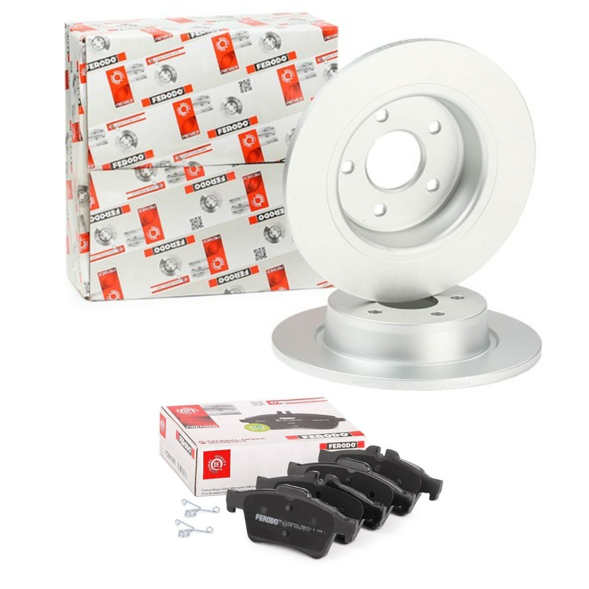 FERODO FRD3405N0024: Pidurikomplekt, ketaspidur Ø: 280mm, täis